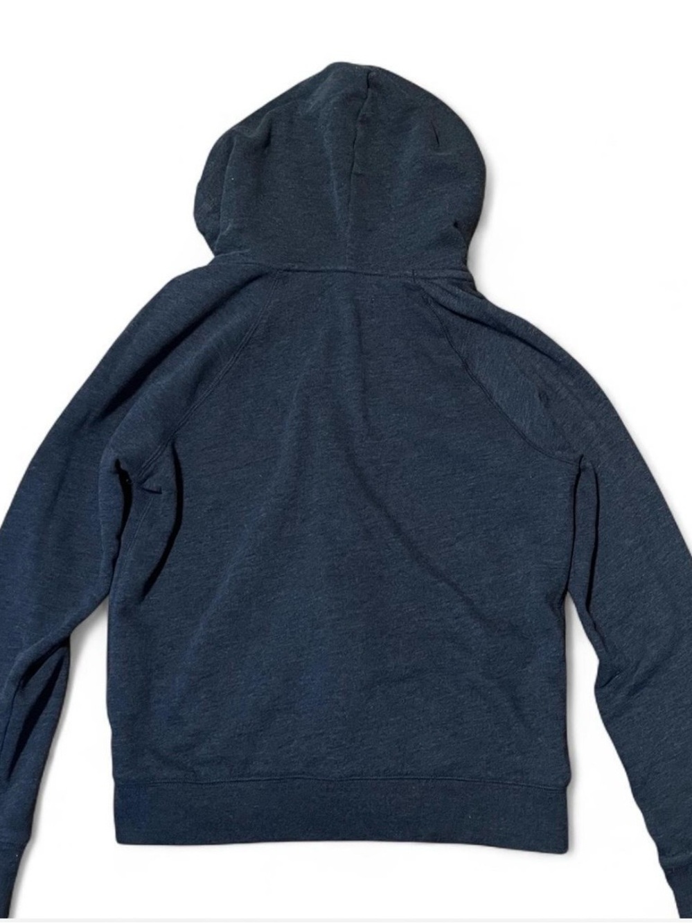 Aero Navy Zip-Up Hoodie with Hood - Picture 3 of 3